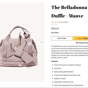 POPFLEX BELLADONNA DUFFLE (Mauve)